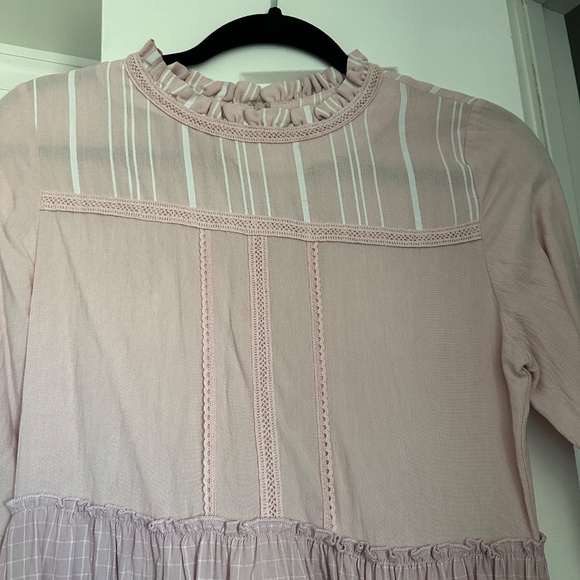 The runway company X eishes style pink tiered dress XS - Picture 3 of 5